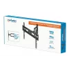 Manhattan Wall Mount for TV & Monitors (Full Motion), For screens 32 inch to 65 inch, VESA compatibility: all between 100x100mm to 600x400mm - check the dimensions of the four mounting holes on back of screen to ensure it fits, Max 35kg, Black, Bracket, Lifetime Warranty