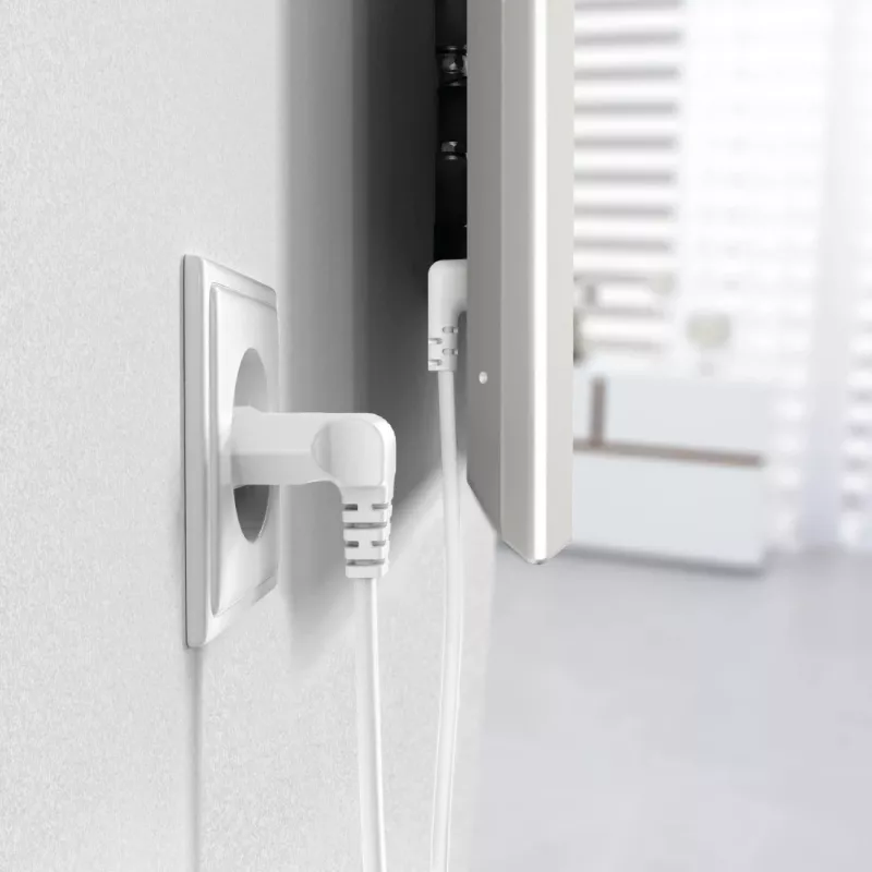 Hama 00221102 power cable White 5 m Power plug type C C7 coupler
