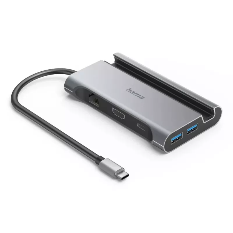Hama Connect2Mobile V2 USB 3.2 Gen 1 (3.1 Gen 1) Type-C 1000 Mbit/s Anthracite