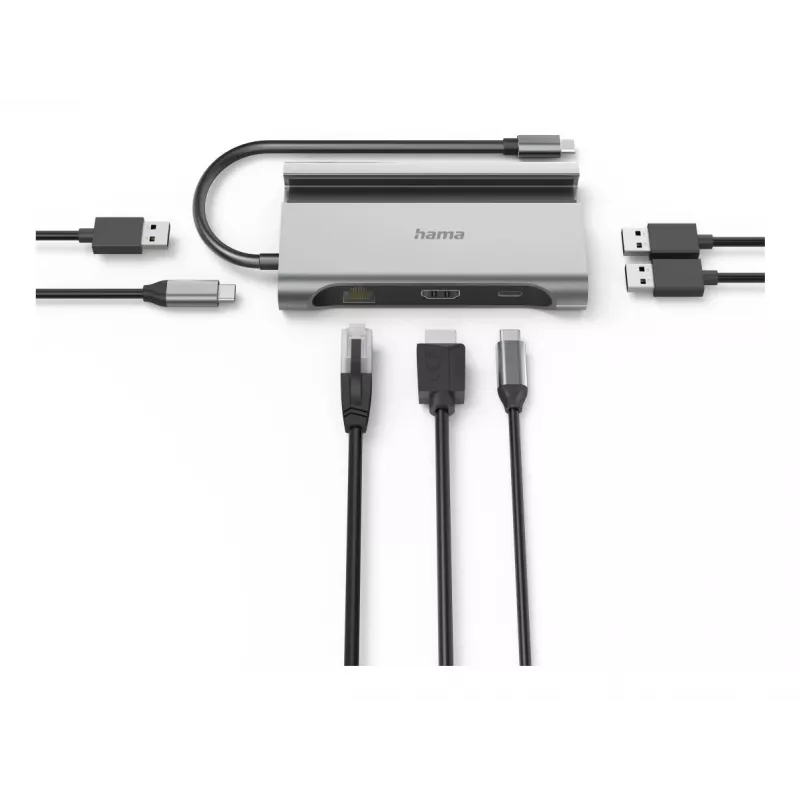 Hama Connect2Mobile V2 USB 3.2 Gen 1 (3.1 Gen 1) Type-C 1000 Mbit/s Anthracite