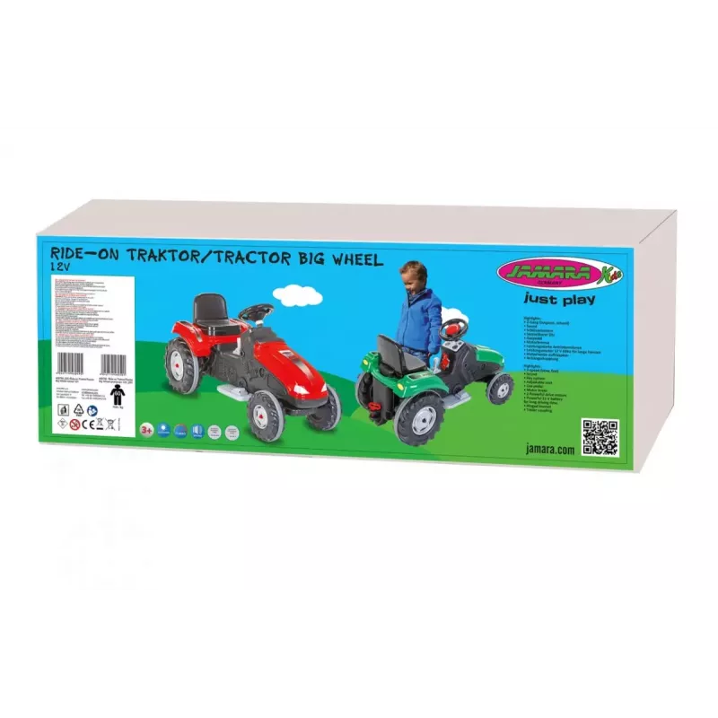 Ride-on Tractor Battery-powered Jamara Big Wheel 460785
