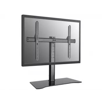 Equip 32 inch-55” TV Tabletop Stand, 81.3 cm (32 inch), 139.7 cm (55 inch), 40 kg, 600 x 400 mm, Glass, Metal, Black