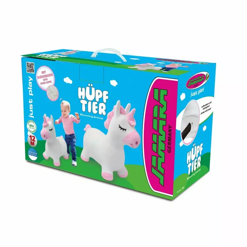 Inflatable Toy Jamara 466002 Animals Pink White 1 Year