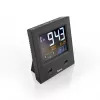 Hama Dual-USB Digital alarm clock Black