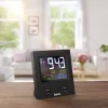 Hama Dual-USB Digital alarm clock Black