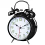 Hama Nostalgia Quartz alarm clock Black