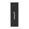 Manhattan M.2 NVMe SSD Enclosure, USB-C Female Connection, 10 Gbps (USB 3.2 Gen2 aka USB 3.1), UASP-compliant, SuperSpeed+ USB, Aluminum, Black, Three Year Warranty