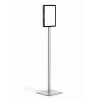 Information stand Durable INFO STAND BASIC A4 Metal Plastic Grey