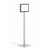 Information stand Durable INFO STAND BASIC A4 Metal Plastic Grey