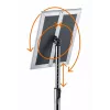 Information stand Durable 479923 A3 Aluminium Plastic Steel Height 1290 mm