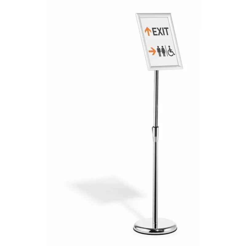 Information stand Durable 479823 A4 Aluminium Plastic Steel 1205 mm