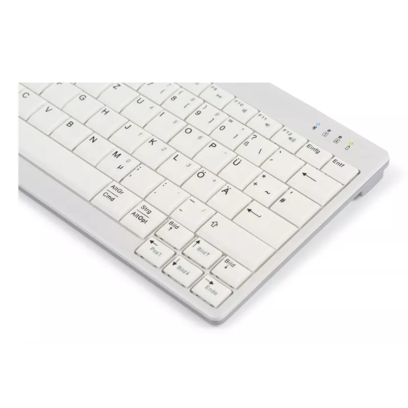 BakkerElkhuizen UltraBoard 950 V2 Wireless UK Qwerty, Tenkeyless (80 - 87%), Wired & Wireless, USB + Bluetooth, Scissor key switch, QWERTY, Dark Grey, Light grey