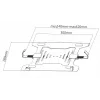 Laptop stand Equip Laptop Holder for 10 inch-15.6 inch