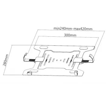 Laptop stand Equip Laptop Holder for 10 inch-15.6 inch