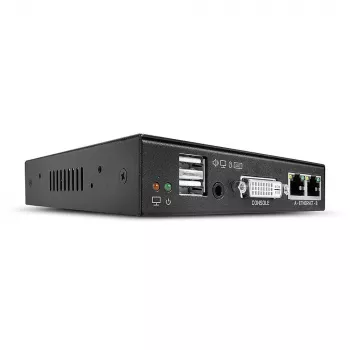 Lindy KVM over IP Access DVI-I, USB and PS/2, Wired, 1920 x 1200 pixels, Metal, CE, UKCA, FCC, CP65, DVI-I, 5 V