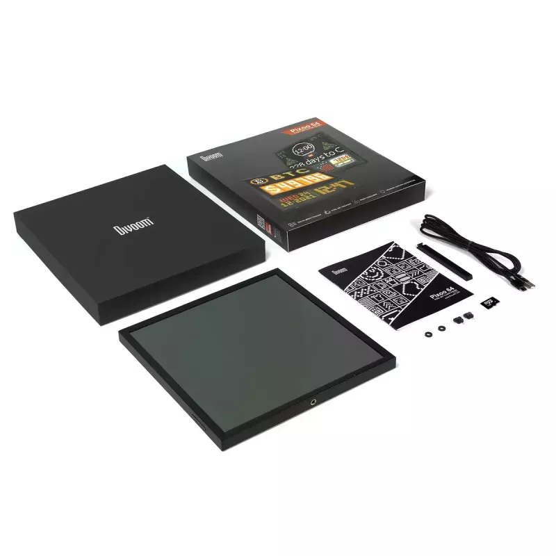 Digital Photo Frame Divoom Pixoo64 Black Wi-Fi 64x64 RGB LED