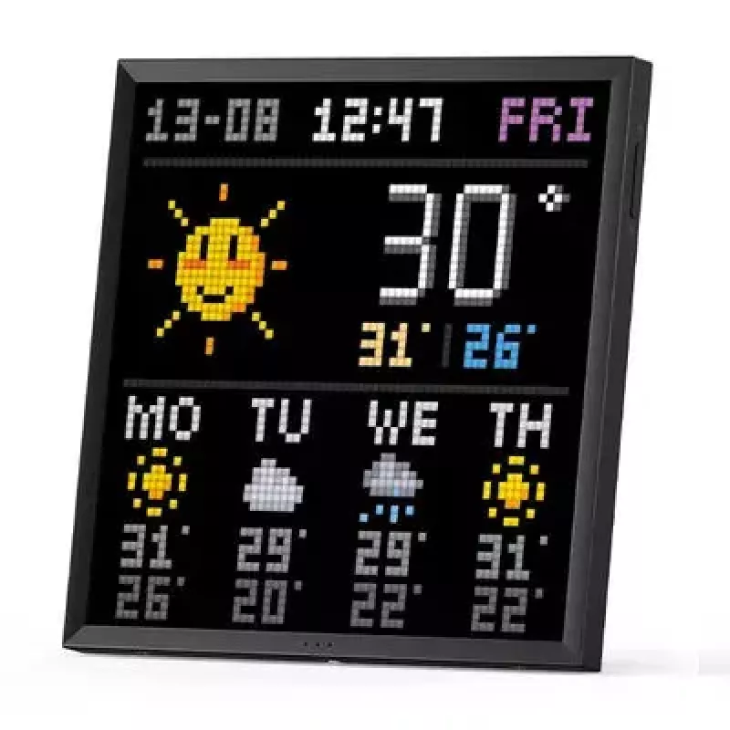 Digital Photo Frame Divoom Pixoo64 Black Wi-Fi 64x64 RGB LED