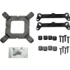 Air cooler INTER-TECH 4P90 Pro Bulk, 92 mm fan, hydraulic bearing, 12 V, supports AM5/AM4/AMD and multiple Intel sockets, black