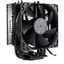 Air cooler INTER-TECH 4P90 Pro Bulk, 92 mm fan, hydraulic bearing, 12 V, supports AM5/AM4/AMD and multiple Intel sockets, black