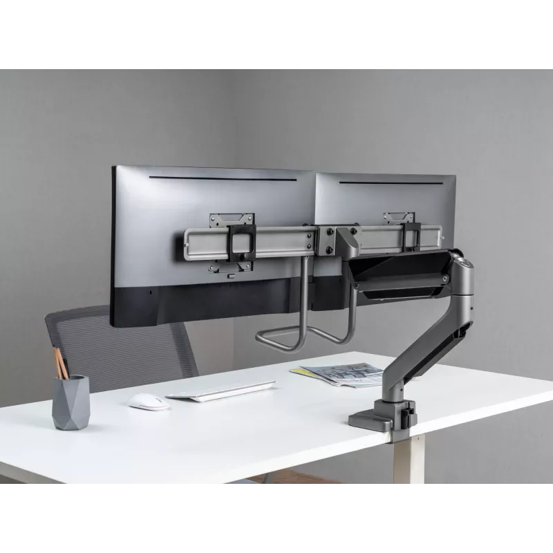 Equip 17 inch-32 inch Dual Monitor Desk Mount Bracket