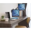 Manhattan Dual Wall Mount for TV & Monitors (Full Motion Gas Spring), For screens 17 inch to 32 inch, VESA compatibility: 75x75mm and 100x100mm - check the dimensions of the four mounting holes on back of screen to ensure it fits, Max 8kg each, Black, Bracket