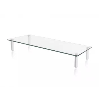 Glass Desktop Monitor Stand Equip 650882