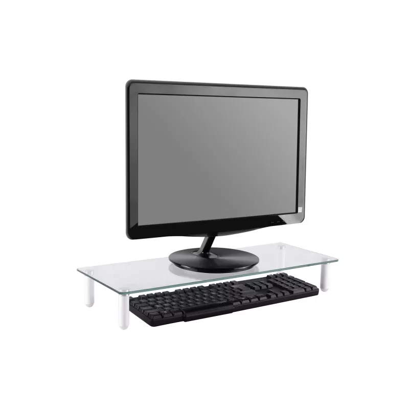 Glass Desktop Monitor Stand Equip 650882