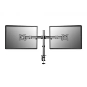Equip 13 inch-27 inch Articulating Dual Monitor Desk Mount Bracket