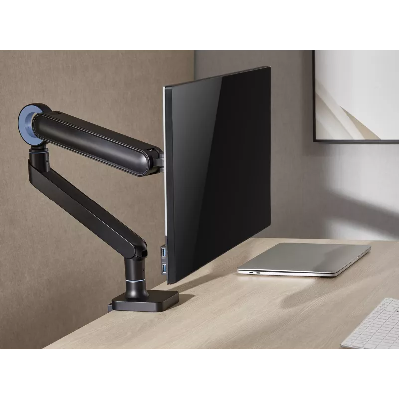 Equip 17 inch-35 inch Premium Monitor Desk Mount Bracket, Black