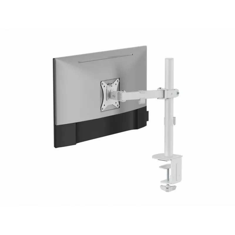 Equip 17 inch-32 inch Articulating Monitor Desk Mount Bracket, White