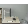 Equip 17 inch-32 inch Articulating Monitor Desk Mount Bracket, White