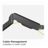 Equip 17 inch-32 inch Dual Monitor Wall-Mounted Bracket