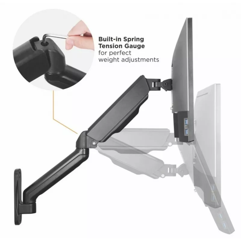 Equip 17 inch-32 inch Dual Monitor Wall-Mounted Bracket