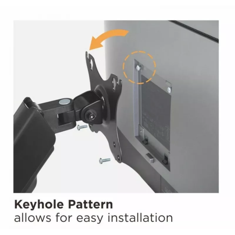 Equip 17 inch-32 inch Dual Monitor Wall-Mounted Bracket