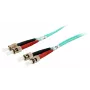 Equip ST/ST Fiber Optic Patch Cable, OM3, 2m, 2 m, OM3, ST, ST