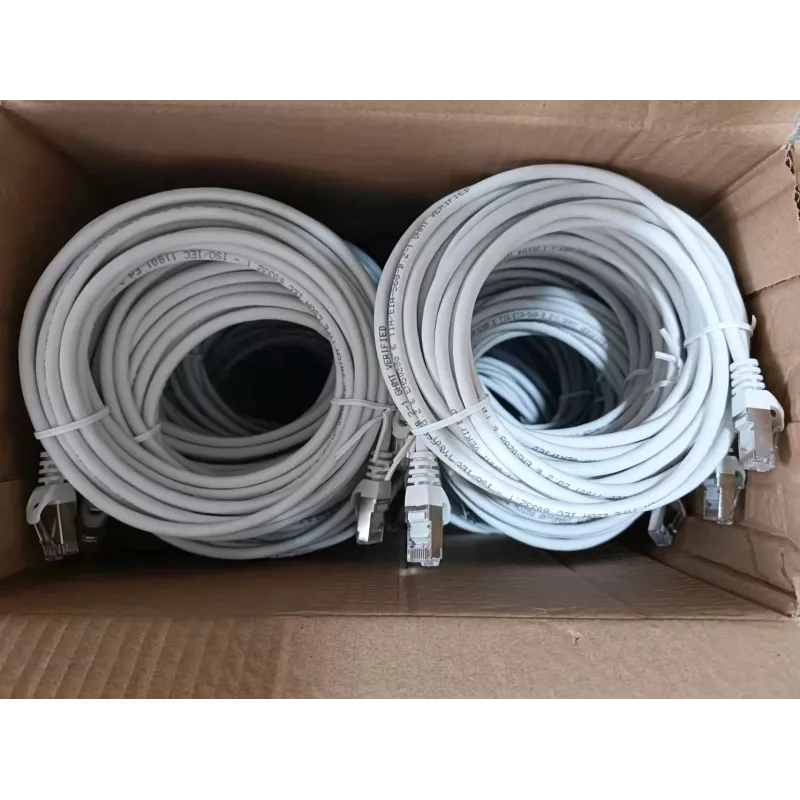 Equip Cat.6 S/FTP Patch Cable, 5.0m, White, 30pcs/set