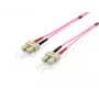 Equip SC/SC Fiber Optic Patch Cable, OM4, 15m, 149 g, 335 mm, 30 mm, 250 mm, 159 g