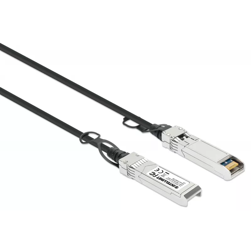 Intellinet 3m 10G SFP+ Passive Direct Attach Copper Twinax Cable 30AWG HP J9283B /JD097C compatible