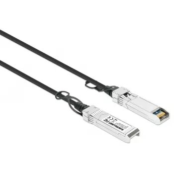 Intellinet 0.5m 10G SFP+ Passive Direct Attach Copper Twinax Cable 30AWG HP 487649-B21 compatible