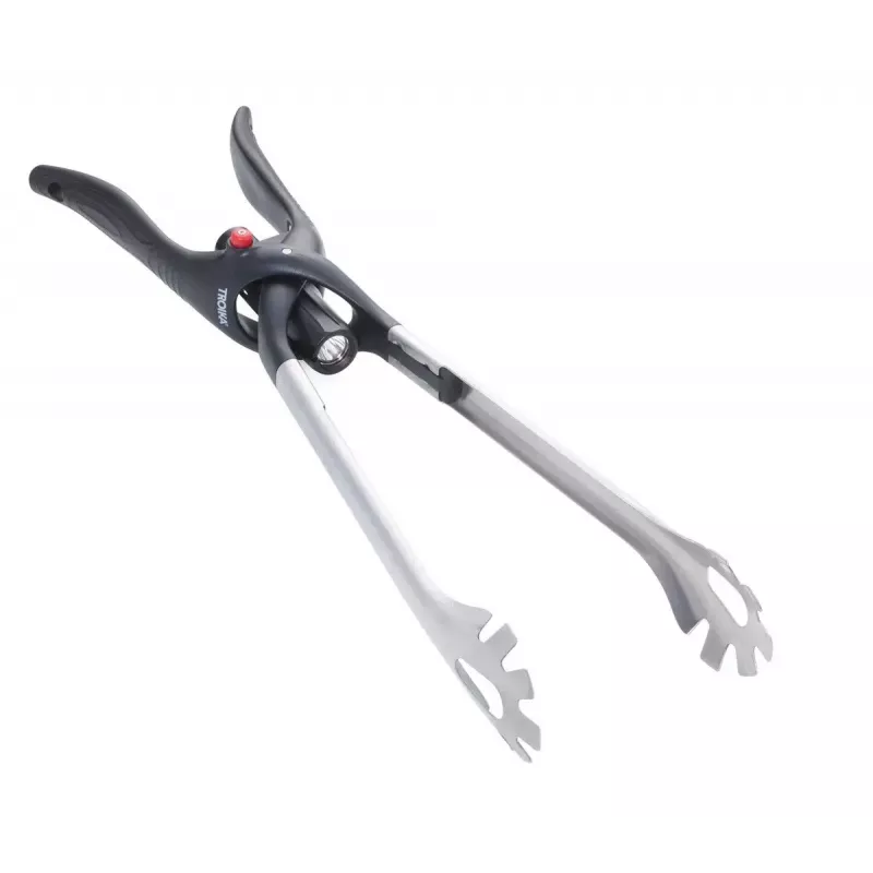 Kitchen Tongs TROIKA BBQ01/ST 450 mm Silicone Stainless Steel Black