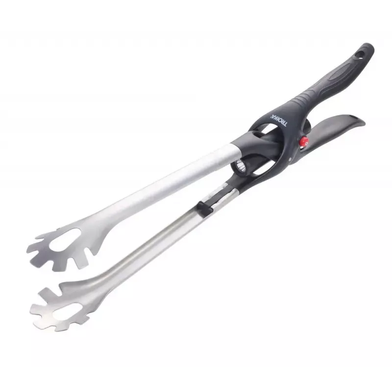 Kitchen Tongs TROIKA BBQ01/ST 450 mm Silicone Stainless Steel Black
