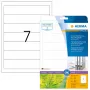 Self-adhesive printer label HERMA 10745 White 19.2x3.8 cm 140 labels