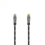 Hama 00205078 coaxial cable 3 m F Black, Grey