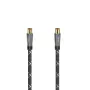 Hama 00205073 coaxial cable 10 m Black, Grey