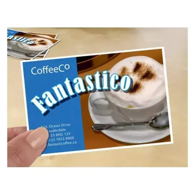 Avery Zweckform C32252-25 Two-Sided Perforated Postcards, 148 x 105 mm, 170 g/m², Matt White, 100 Cards