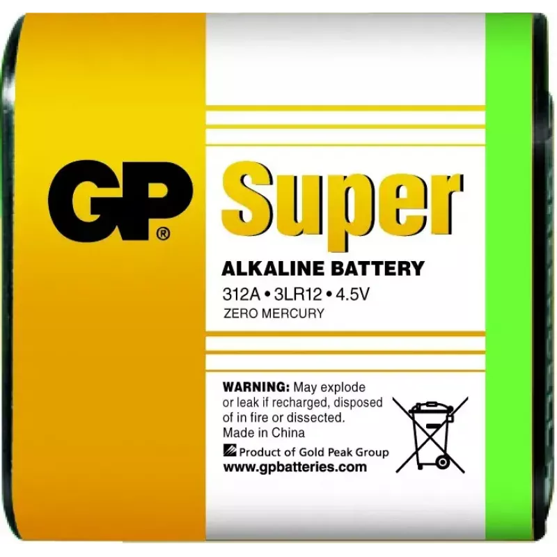 GP Batteries Super Alkaline 4.5V Single-use battery Alkaline Prismatic