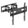Manhattan Wall Mount for TV & Monitors (Full Motion), For screens 32 inch to 55 inch, VESA compatibility: all between 100x100mm to 400x400mm - check the dimensions of the four mounting holes on back of screen to ensure it fits, Max 40kg, Black, Bracket, Lifetime Warranty