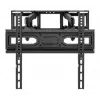 Manhattan Wall Mount for TV & Monitors (Full Motion), For screens 32 inch to 55 inch, VESA compatibility: all between 100x100mm to 400x400mm - check the dimensions of the four mounting holes on back of screen to ensure it fits, Max 40kg, Black, Bracket, Lifetime Warranty