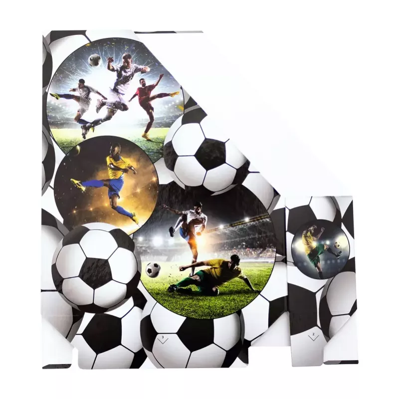 Magazine rack Herma A4 Football 19716 sturdy design football theme