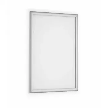 Wall Frame Durable 500823 450x625mm Rectangle Silver Aluminium